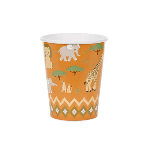Picture of PAPER CUPS SAFARI 220ML 6 PACK